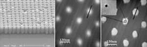 In situ fabrication of single-crystal Fe nanomagnet arrays