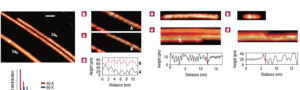 Charge-order fluctuations in one-dimensional silicides