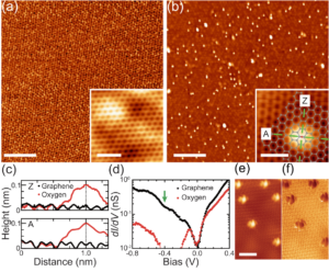 Atomic-scale tailoring of chemisorbed atomic oxygen on epitaxial graphene for graphene-based electronic devices